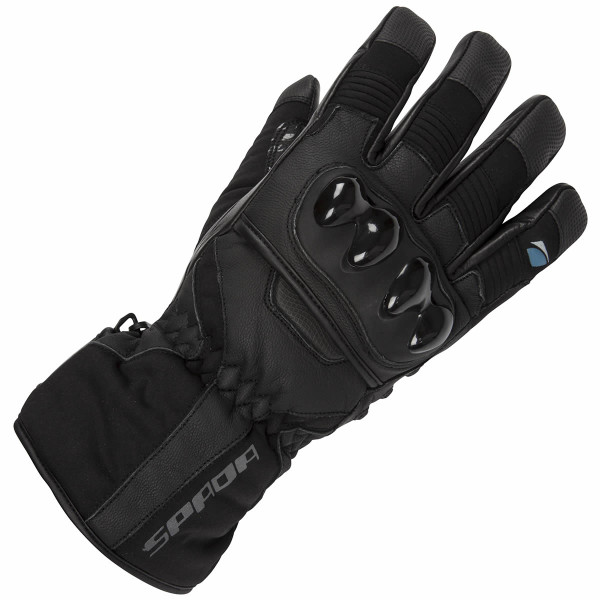 Spada Spada Leather Gloves Shadow CE WP Black